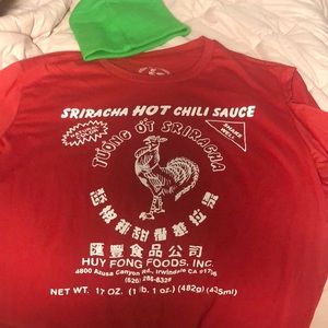 Sriracha Bottle Costume